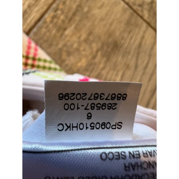 Nike Golf Shorts size 6 Fit Dry Bermuda‎ Short Plaid Pickleball Rainbow Pockets - Picture 6 of 8